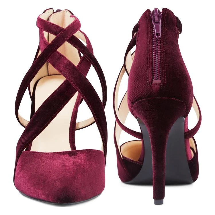 Zamia Pointy Toe Pumps 商品