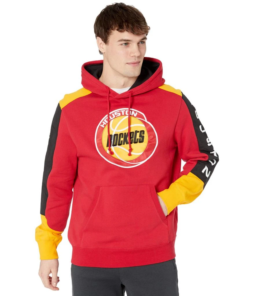 商品Mitchell and Ness|NBA Fusion Fleece Hoodie Rockets,价格¥269,第1张图片