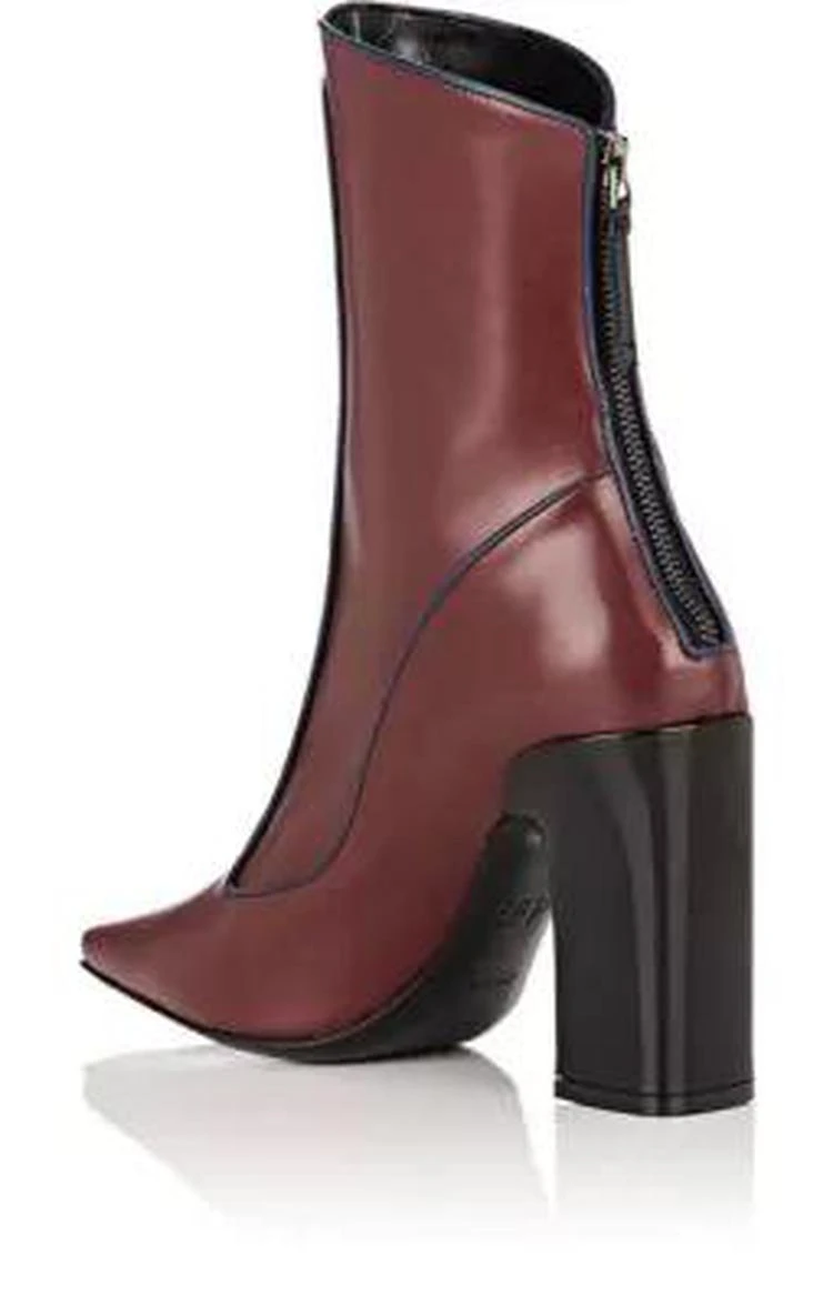 商品Fabrizio Viti|Winter Timeless Leather Ankle Boots,价格¥3340,第3张图片详细描述