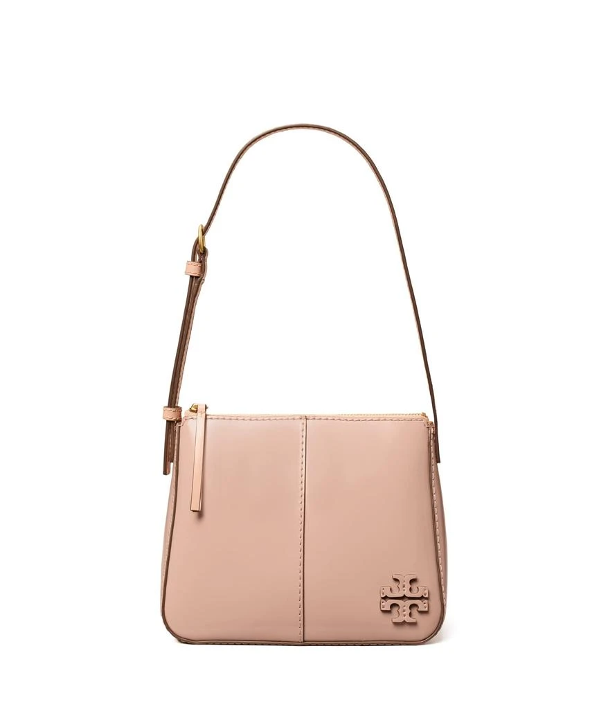 商品Tory Burch|McGraw Spazzolato Boxy Shoulder Bag,价格¥2550,第2张图片详细描述