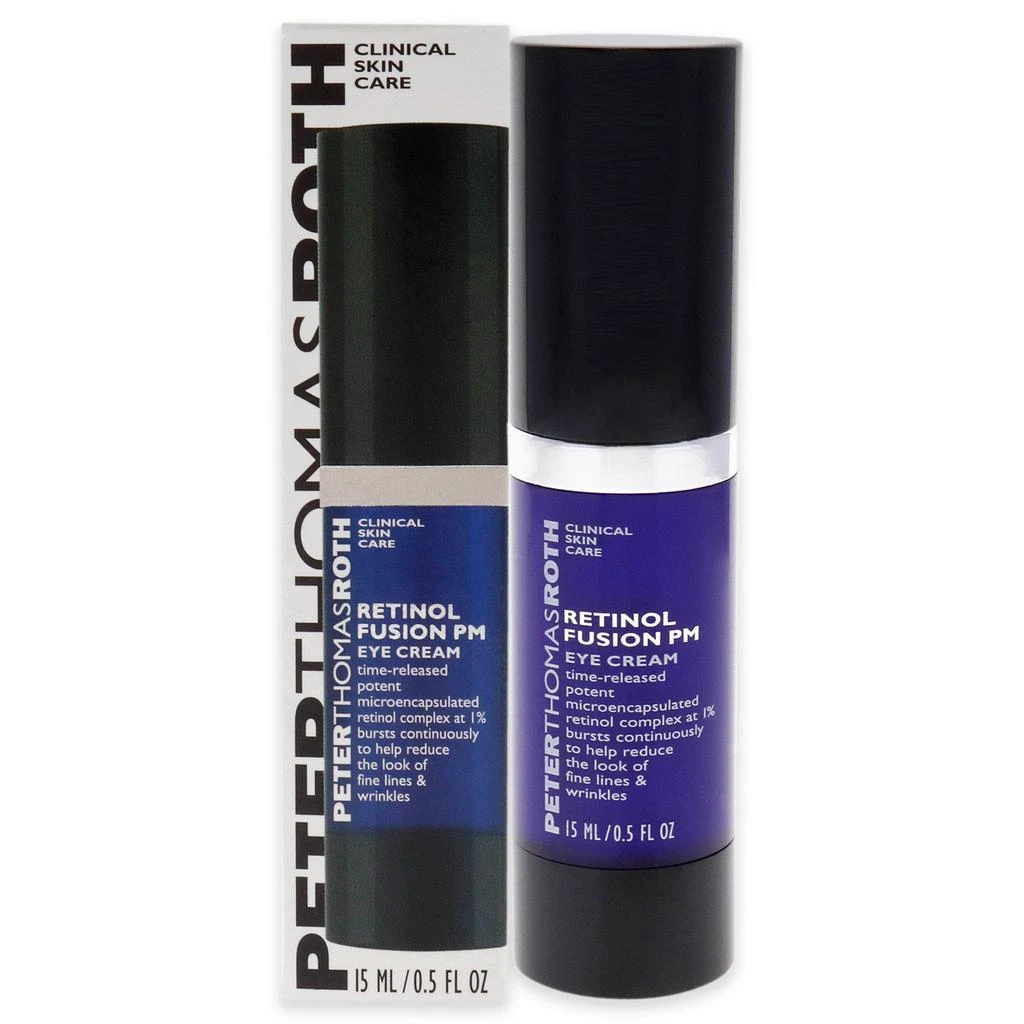 商品Peter Thomas Roth|Retinol Fusion PM Eye Cream by Peter Thomas Roth for Unisex - 0.5 oz Eye Cream,价格¥297,第4张图片详细描述