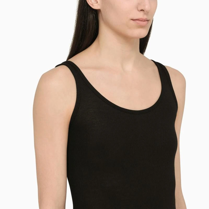 商品Vince|REGULAR BLACK TANK TOP,价格¥745,第4张图片详细描述