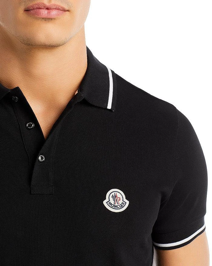 商品Moncler|Short Sleeve Logo Polo,价格¥3146,第3张图片详细描述