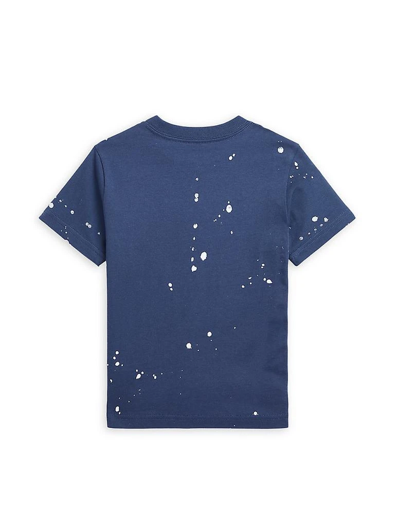 商品Ralph Lauren|Little Boy's &amp; Boy's Paint Splatter Logo T-Shirt,价格¥160,第3张图片详细描述