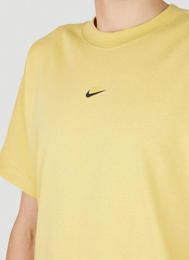 商品NIKE|Essentials Swoosh T-Shirt in Yellow,价格¥157,第5张图片详细描述