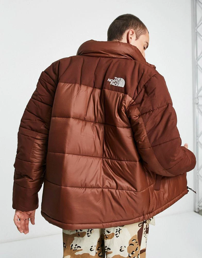 商品The North Face|The North Face Himalayan insulated puffer jacket in brown,价格¥1010,第2张图片详细描述