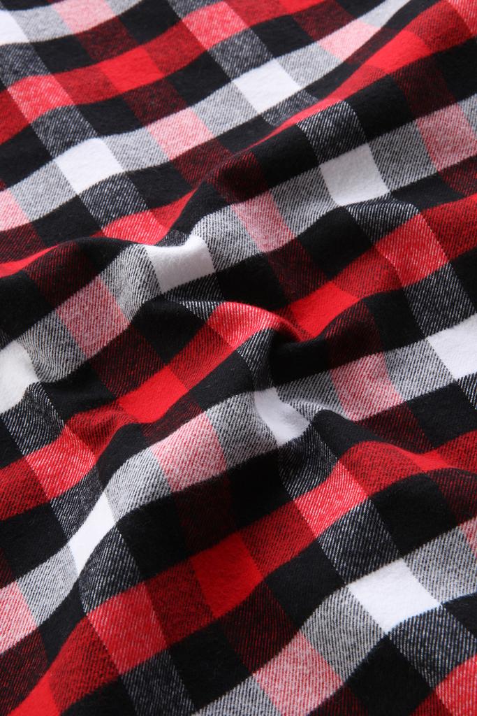 Traditional Buffalo Check Flannel Shirt商品第9张图片规格展示