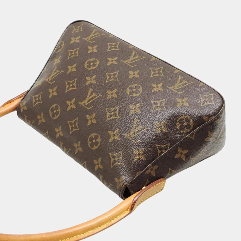 商品[二手商品] Louis Vuitton|Louis Vuitton Brown Canvas Monogram Mini Looping Shoulder Bag,价格¥9706,第4张图片详细描述