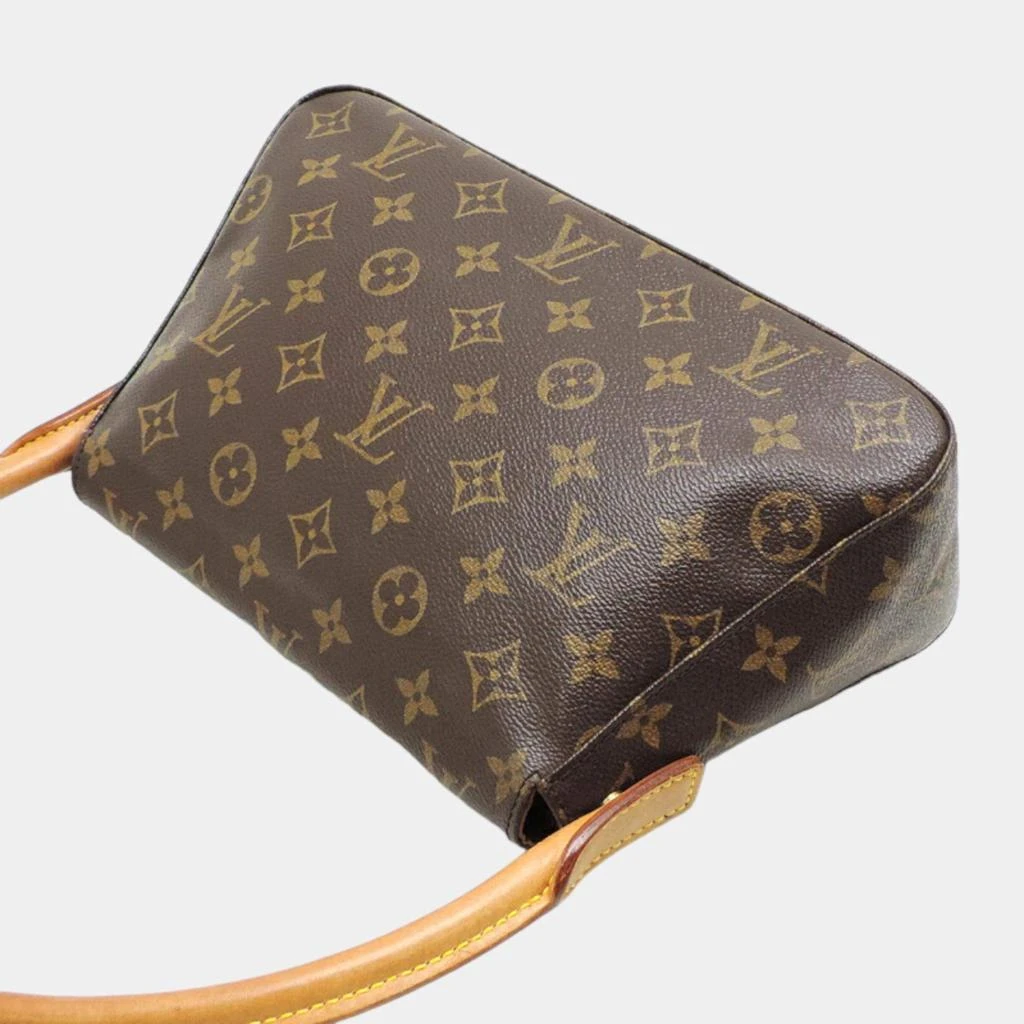 商品[二手商品] Louis Vuitton|Louis Vuitton Brown Canvas Monogram Mini Looping Shoulder Bag,价格¥10116,第4张图片详细描述