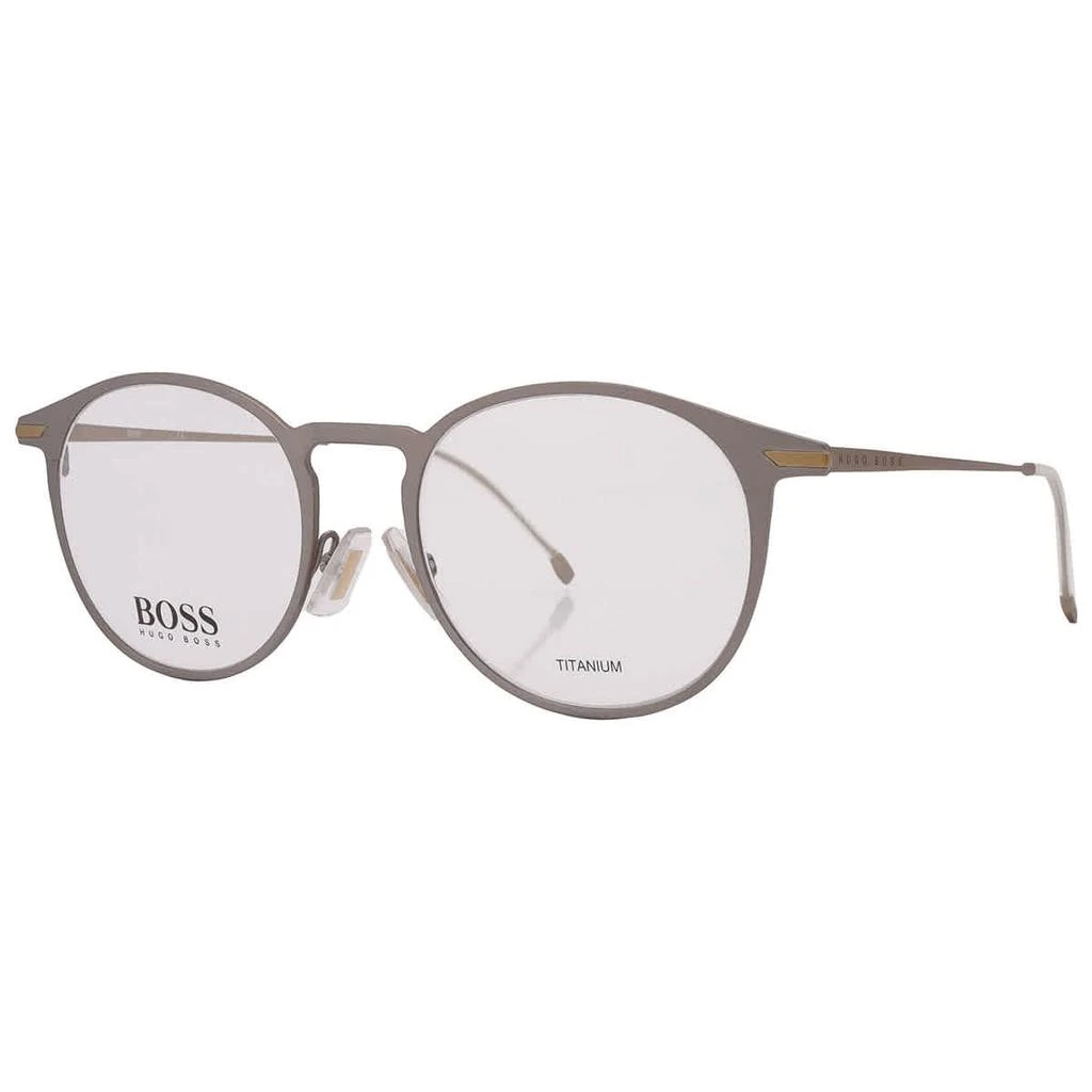 商品Hugo Boss|Demo Round Men's Eyeglasses BOSS 1252 0R81 50,价格¥366,第2张图片详细描述