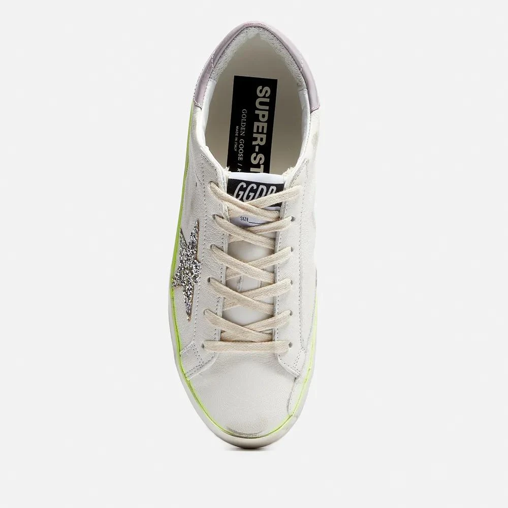 商品Golden Goose|Golden Goose Superstar Leather Trainers,价格¥3999,第3张图片详细描述