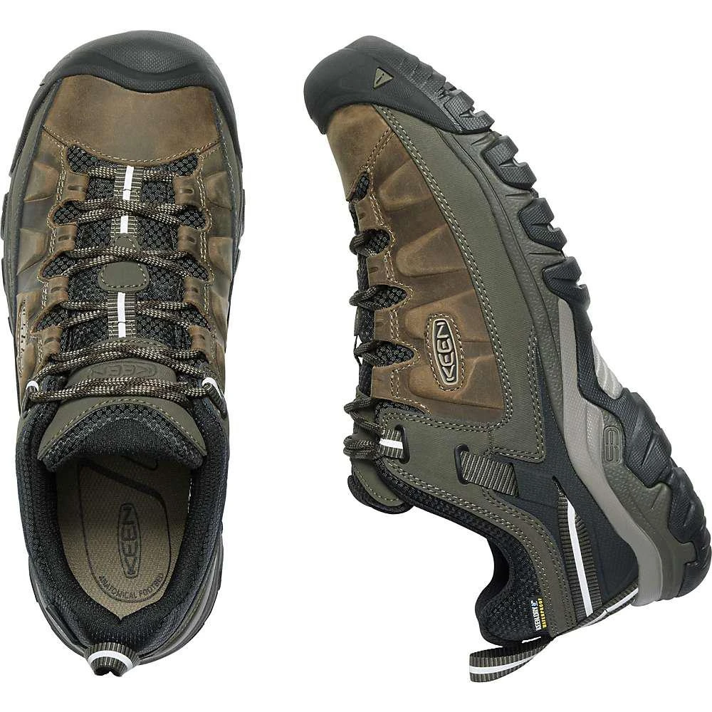 商品Keen|KEEN Men's Targhee 3 Rugged Low Height Waterproof Hiking Shoes,价格¥1207,第2张图片详细描述