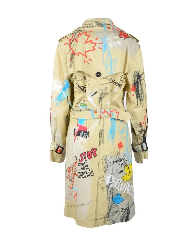 商品DSQUARED2|Dsquared2 Womens Yellow Trench Coat,价格¥22501,第2张图片详细描述