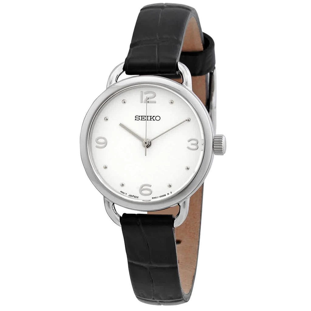 商品Seiko|Recrafted Quartz White Dial Ladies Watch SUR669P2,价格¥741,第1张图片
