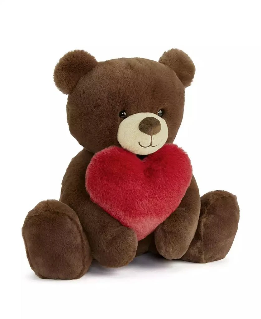 商品Geoffrey's Toy Box|12" Plush Heart Bear, Created for Macy's, Created for Macy's,价格¥120,第1张图片