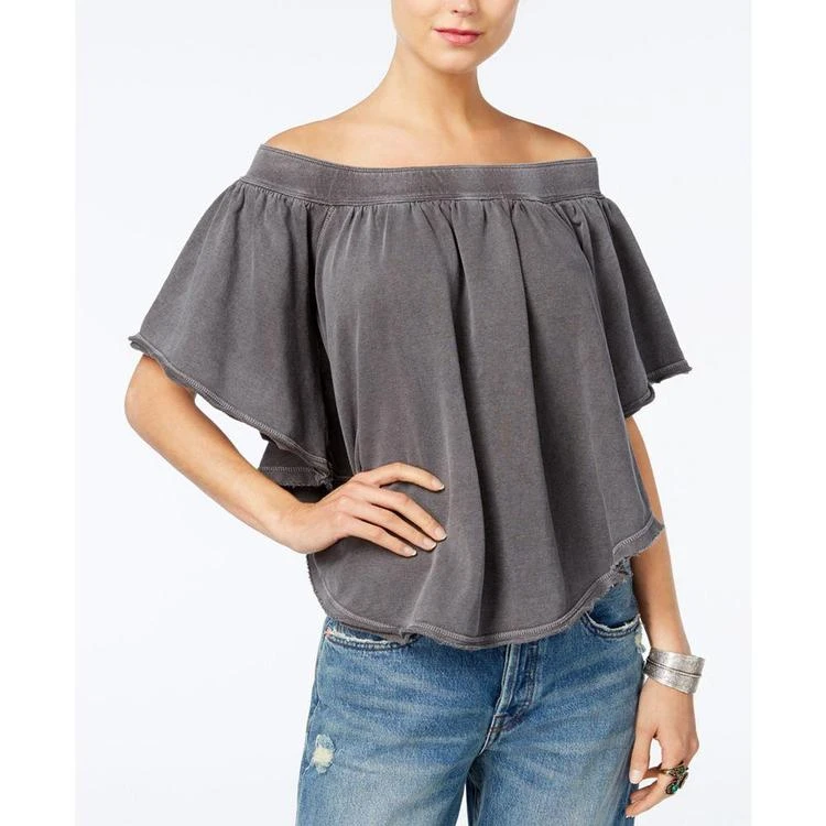 商品Free People|Kiss Me Off-The-Shoulder Top,价格¥230,第4张图片详细描述