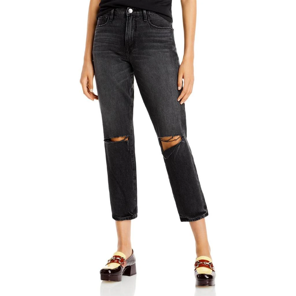 商品FRAME|Frame Womens Le Sylvie High Rise Straight Fit Jeans,价格¥169,第1张图片