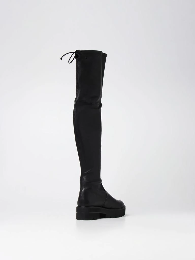 商品Stuart Weitzman|Lowland Ultralift Stuart Weitzman boots in nappa leather,价格¥2409,第3张图片详细描述