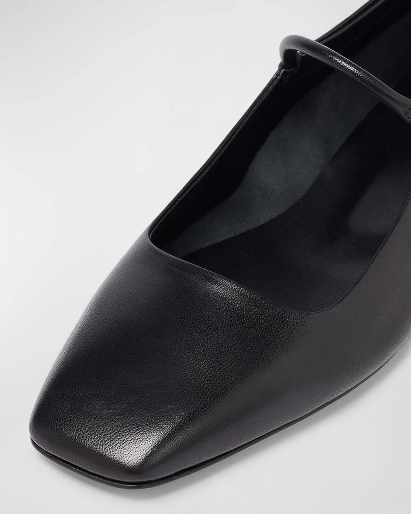 商品AEYDE|Uma Leather Mary Jane Ballerina Flats,价格¥2212,第4张图片详细描述