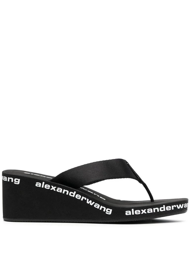 商品Alexander Wang|AW WEDGE FLIP FLOP,价格¥2080,第1张图片