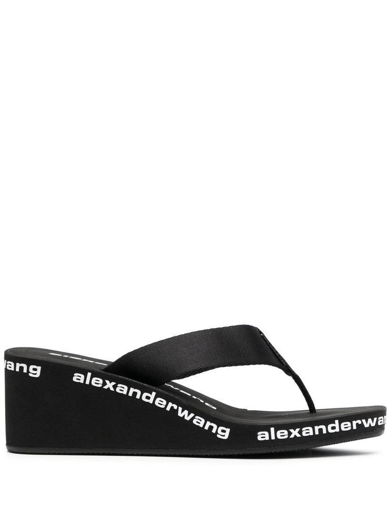 商品Alexander Wang|AW WEDGE FLIP FLOP,价格¥1908,第1张图片