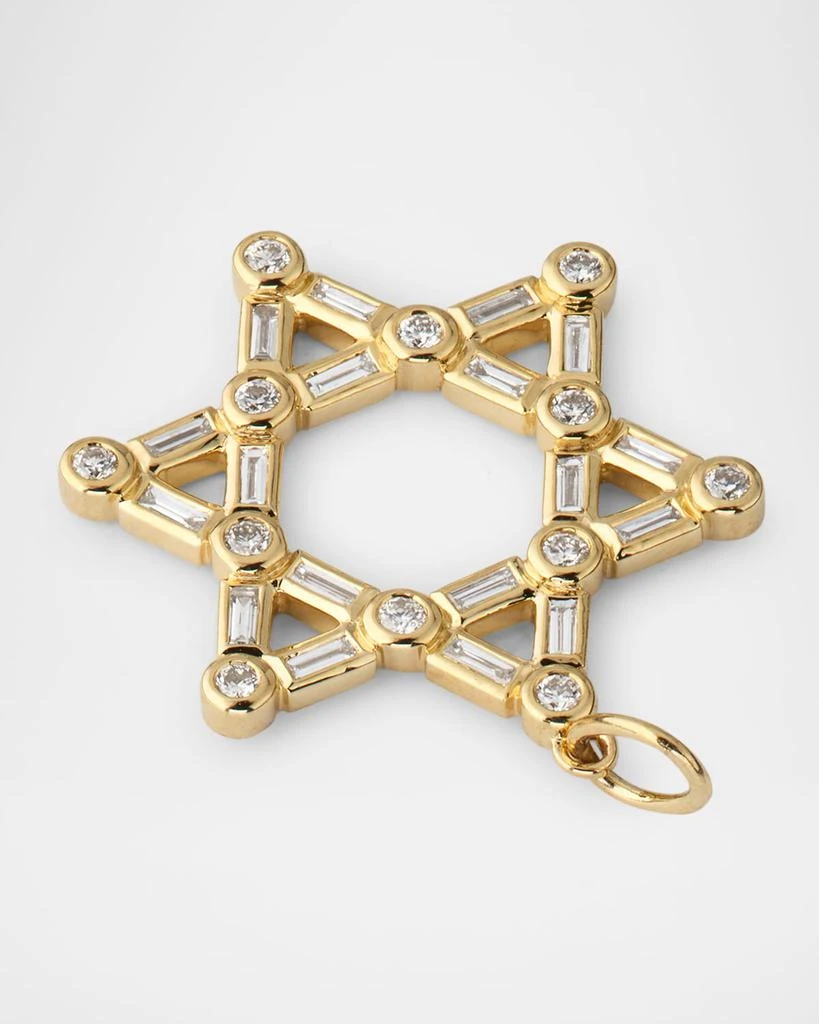 商品Sydney Evan|Men's 14K Gold Diamond Star Of David Pendant,价格¥13930,第4张图片详细描述