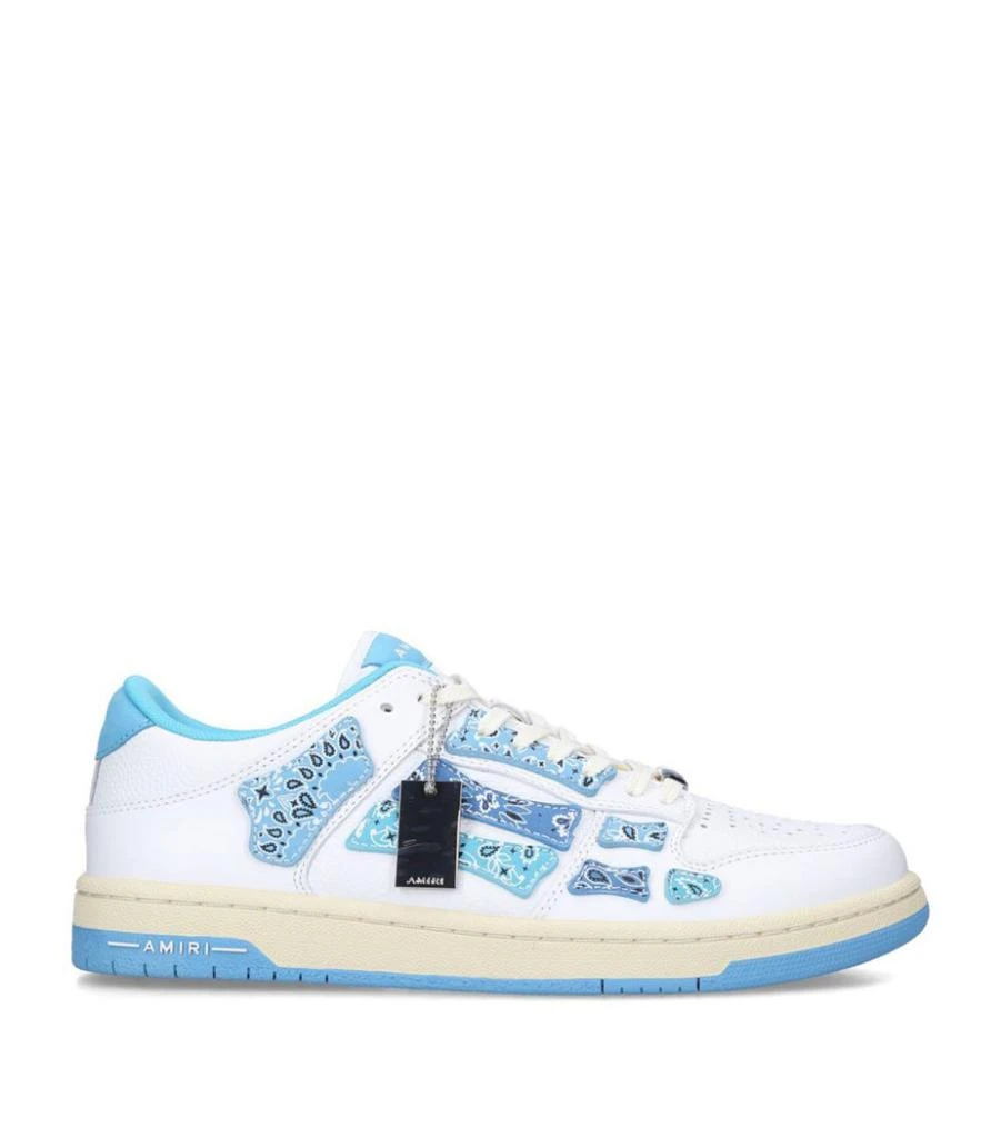 商品AMIRI|Leather Skeleton Low-Top Sneakers,价格¥3350,第3张图片详细描述