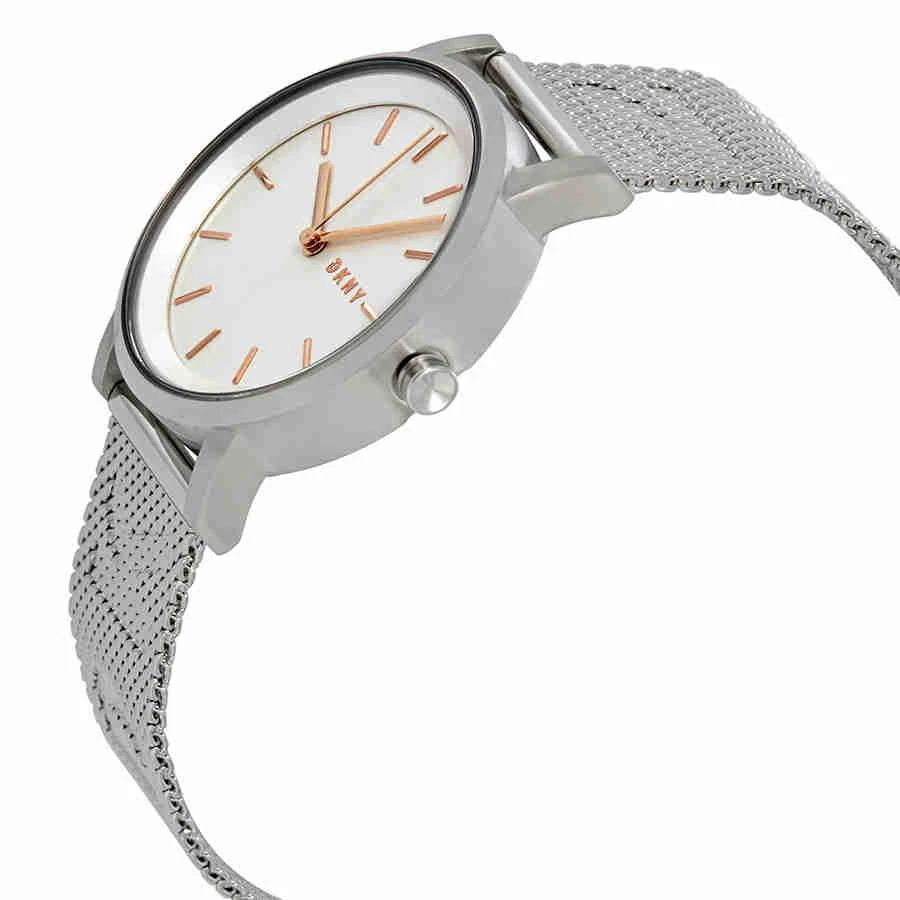 商品DKNY|Soho Silver Dial Steel Mesh Ladies Watch NY2620,价格¥503,第2张图片详细描述