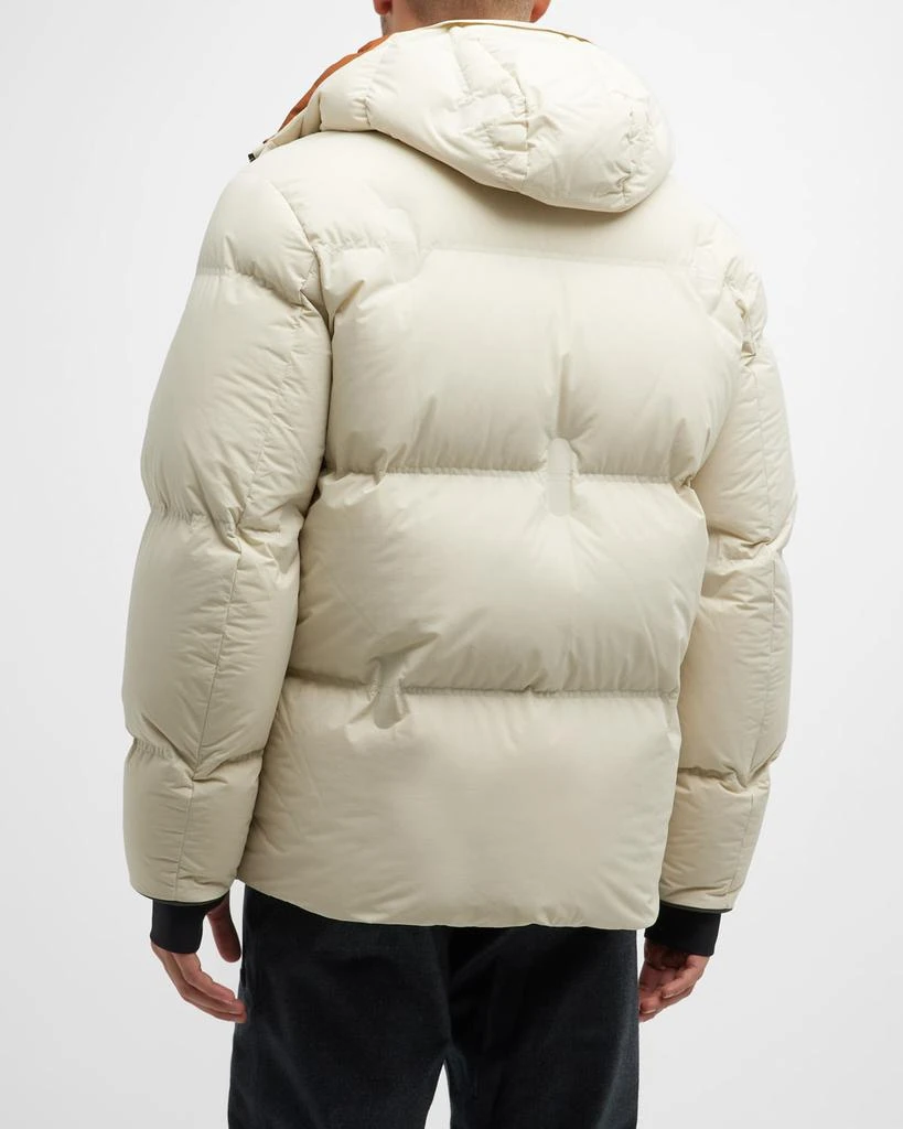 商品Zegna|Men's Waterproof Hooded Down Ski Blouson Jacket,价格¥9423,第4张图片详细描述