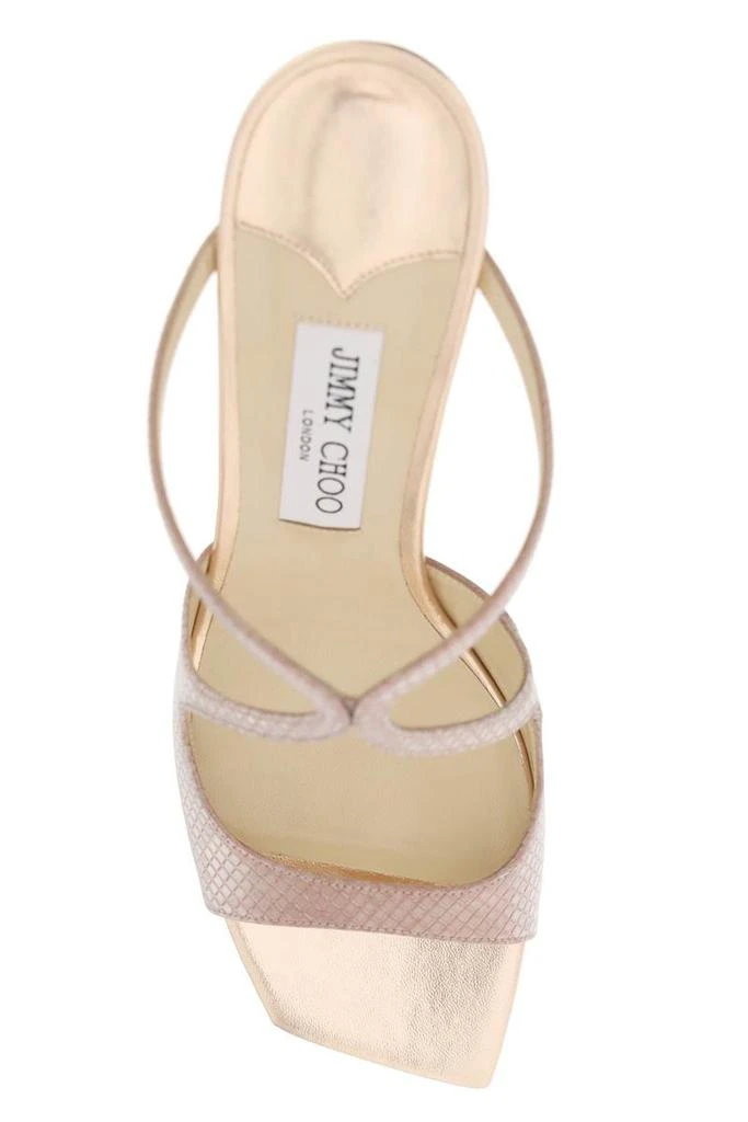 商品Jimmy Choo|Jimmy choo 'anise wedge 85' mules,价格¥4545,第2张图片详细描述