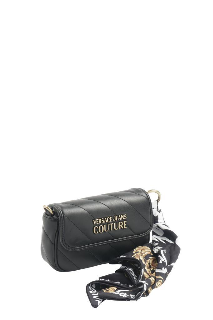 商品Versace|Jeans Women's Black Faux Leather Shoulder Bag,价格¥1216,第4张图片详细描述