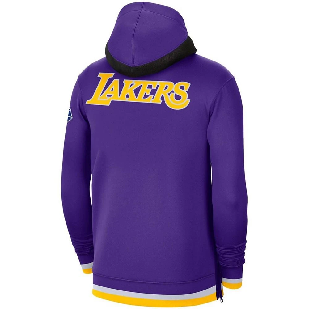 商品NIKE|Men's Los Angeles Lakers 75th Anniversary Performance Showtime Full-Zip Jacket,价格¥838,第3张图片详细描述