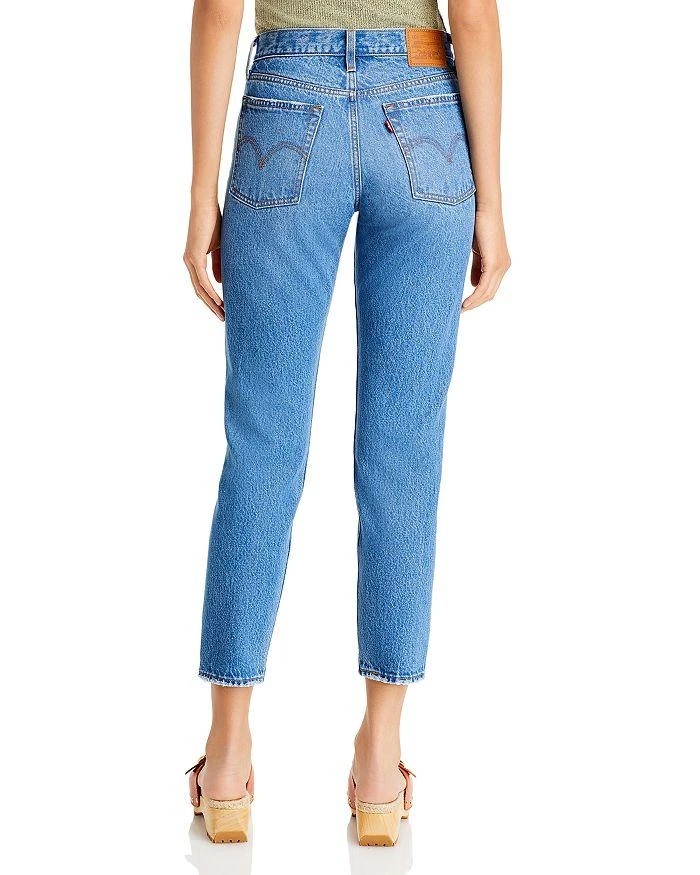 商品Levi's|Wedgie Icon Fit High Rise Ankle Straight Leg Jeans in Athens Asleep,价格¥733,第2张图片详细描述
