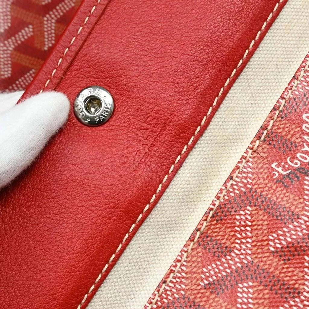 Goyard Red PVC, Leather Saint Louis GM Tote Bag 商品