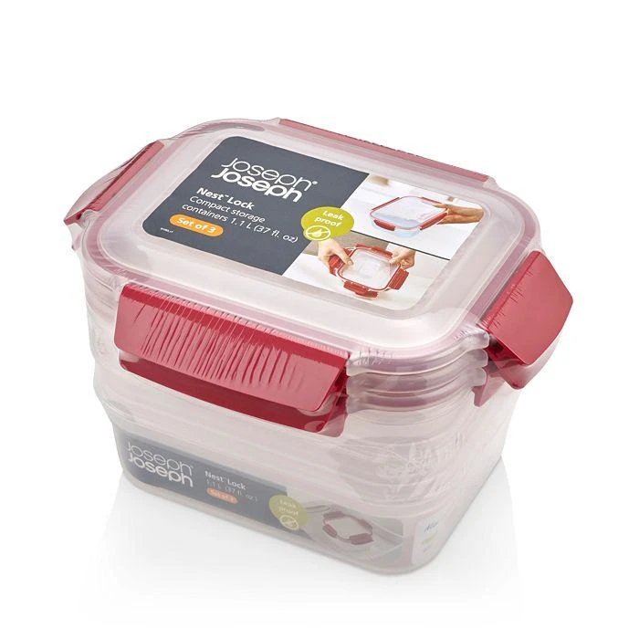 商品Joseph Joseph|Nest™ Lock 6-Piece Container Set,价格¥150,第3张图片详细描述