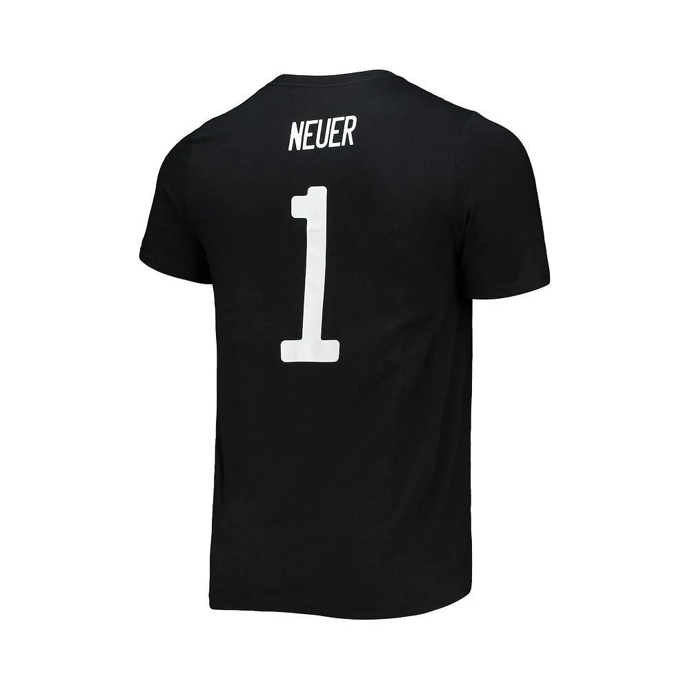 商品Adidas|Men's Manuel Neuer Black Bayern Munich Amplifier Name and Number T-shirt,价格¥226,第4张图片详细描述