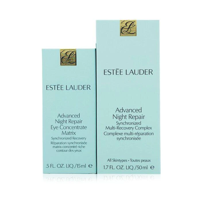 商品Estée Lauder|Estee Lauder 小棕瓶修护套装：修护肌活精华露 50ml+ 密集修护眼精华 15ml 2pcs,价格¥1012,第3张图片详细描述