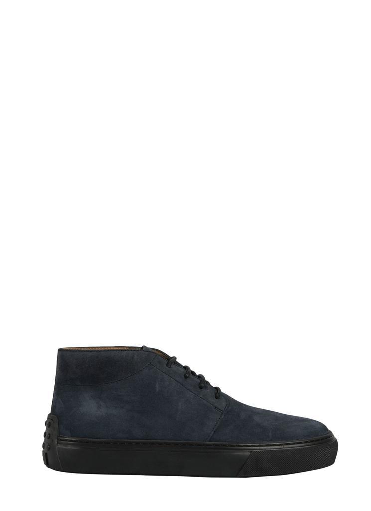 商品Tod's|Tod's Men's  Blue Suede Ankle Boots,价格¥3672-¥3844,第1张图片