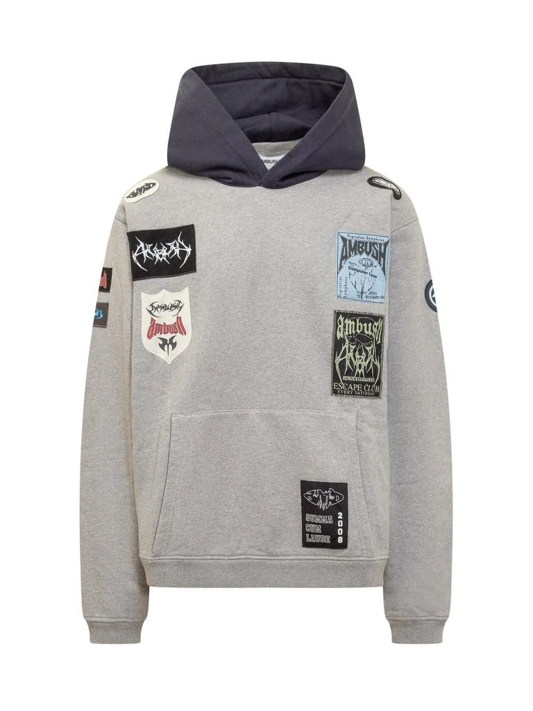 商品Ambush|Ambush Patch Detailed Hoodie,价格¥6145,第1张图片