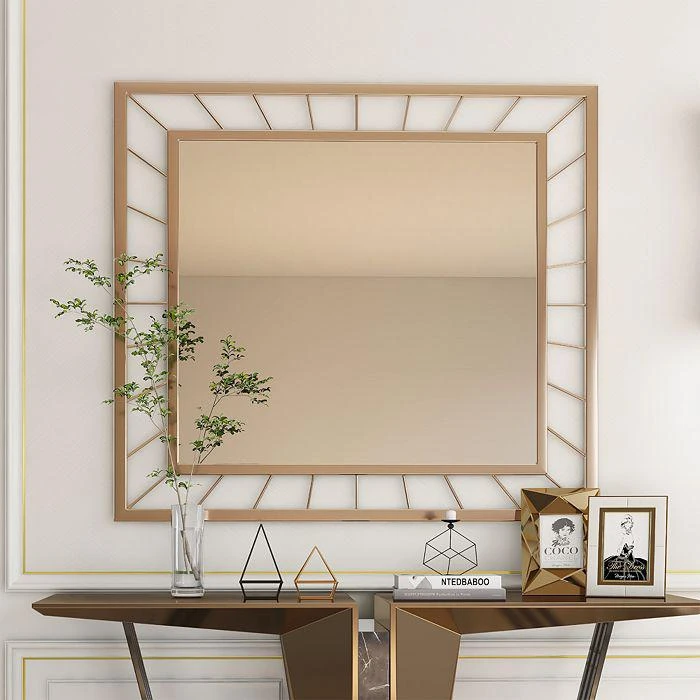 商品Sparrow & Wren|Hailey Gold Mirror,价格¥2402,第2张图片详细描述