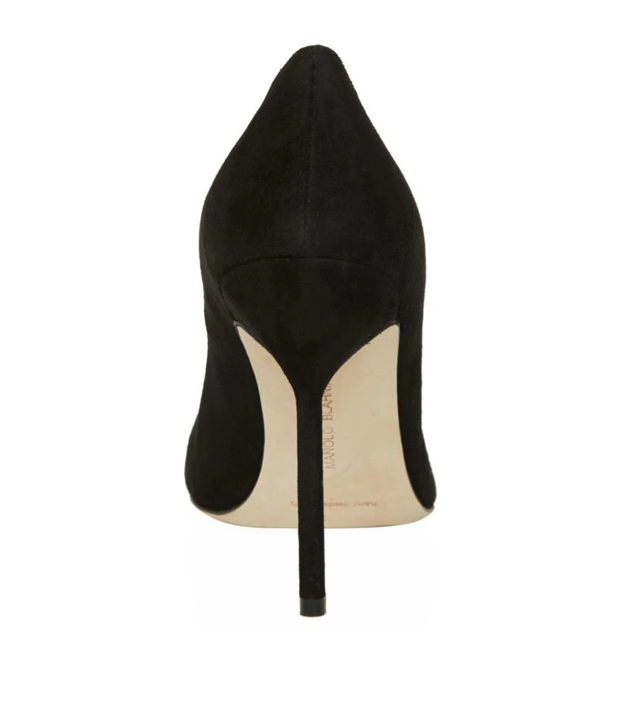 商品Manolo Blahnik|Suede BB Pumps 105,价格¥5580,第2张图片详细描述