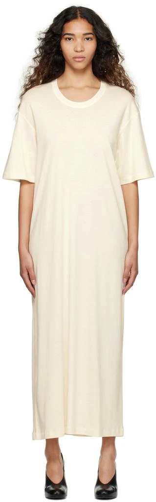 商品Lemaire|Off-White T-Shirt Midi Dress,价格¥948,第1张图片