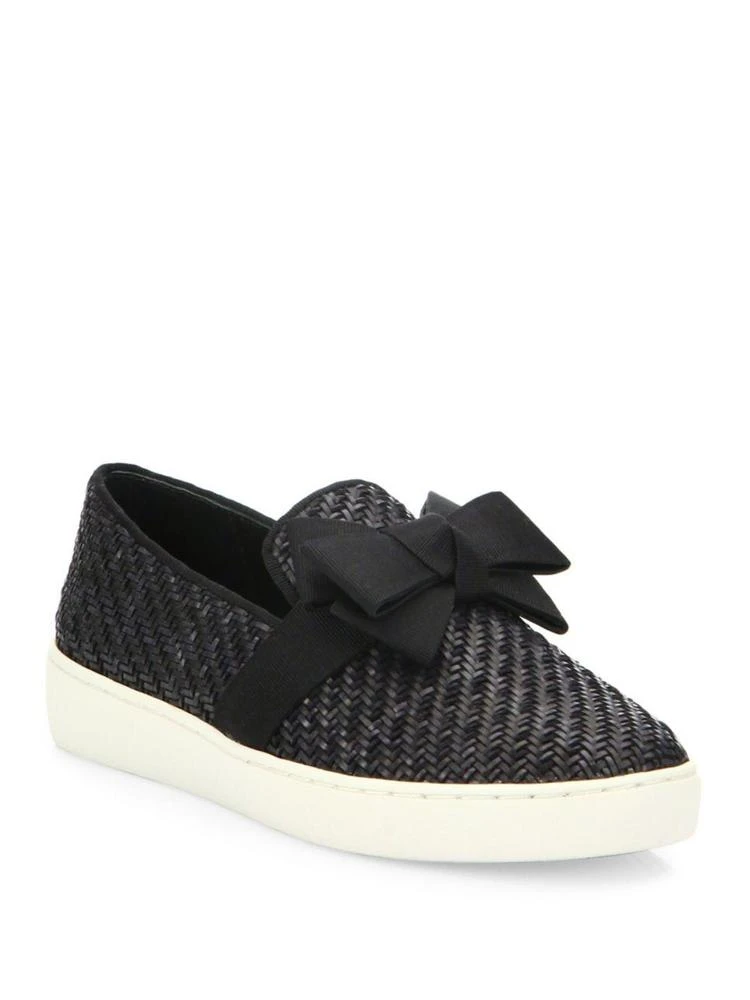 商品Michael Kors|Val Woven Bow Skate Sneakers,价格¥886,第1张图片