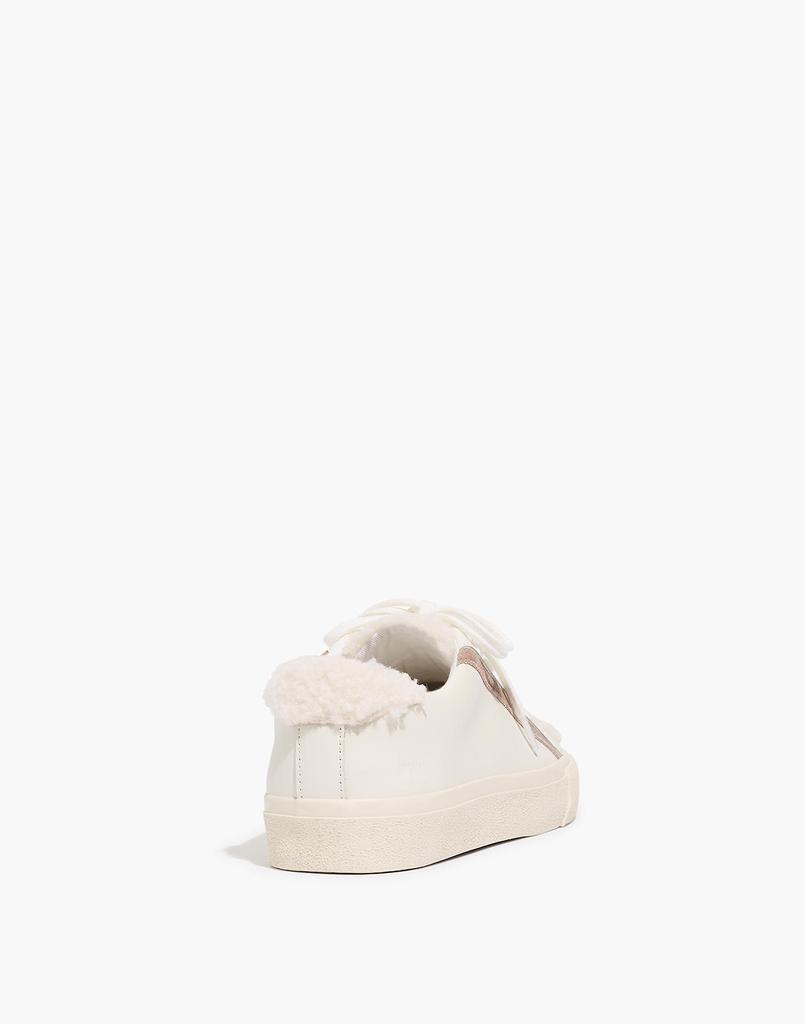 商品Madewell|Sidewalk Low-Top Sneakers in Leather: Sherpa Edition,价格¥366,第5张图片详细描述