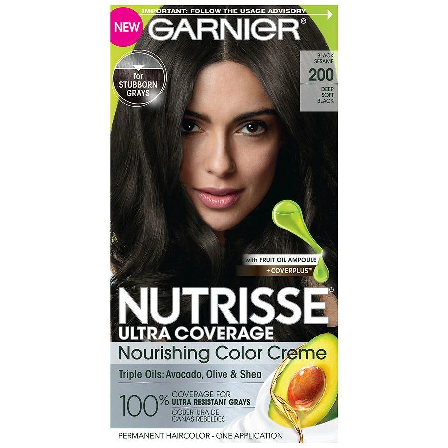 商品Garnier Nutrisse|Ultra Coverage Nourishing Color Creme Permanent Hair Color,价格¥106,第1张图片