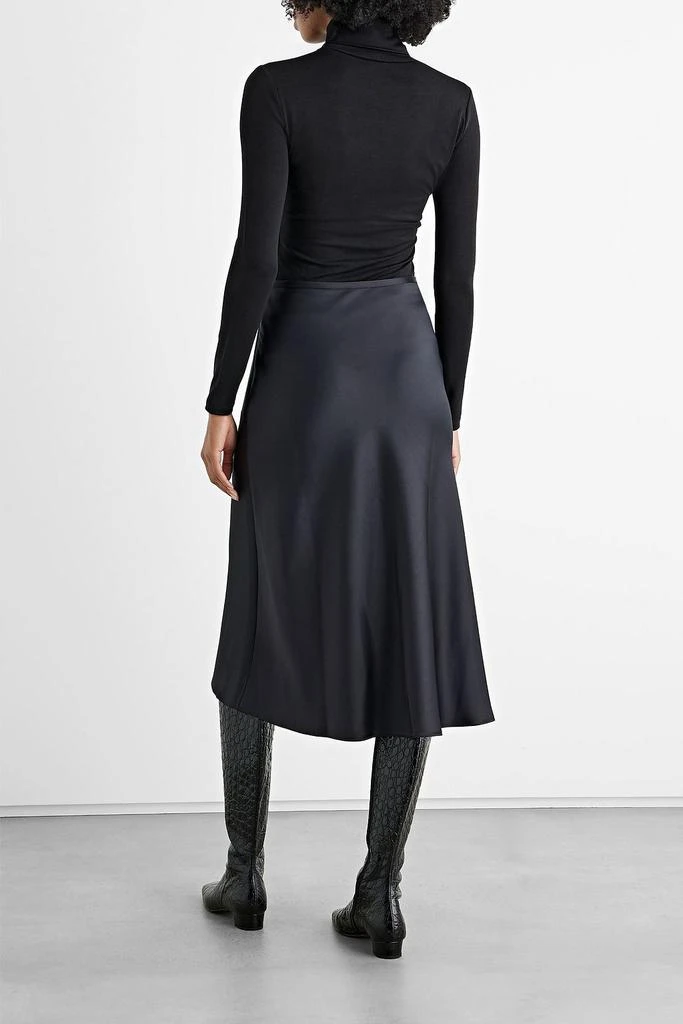 商品IRIS & INK|Margot satin-crepe midi skirt,价格¥677,第3张图片详细描述