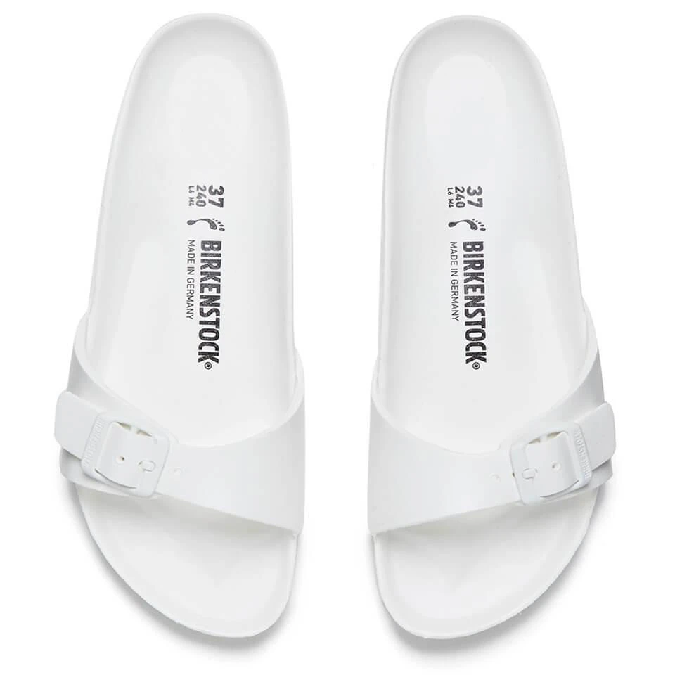 商品Birkenstock|BIRKENSTOCK WOMEN'S MADRID SLIM FIT EVA SINGLE STRAP SANDALS - WHITE,价格¥397,第2张图片详细描述