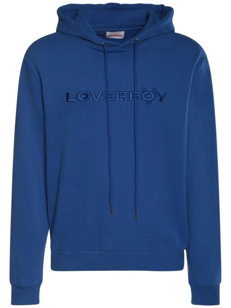 商品Charles Jeffrey Loverboy|Logo Embroidery Cotton Hoodie,价格¥922,第1张图片