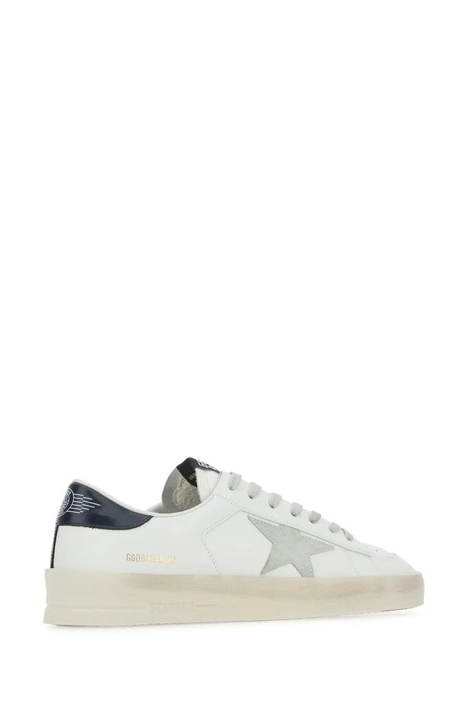 商品Golden Goose|White leather Stardan sneakers,价格¥3733,第2张图片详细描述