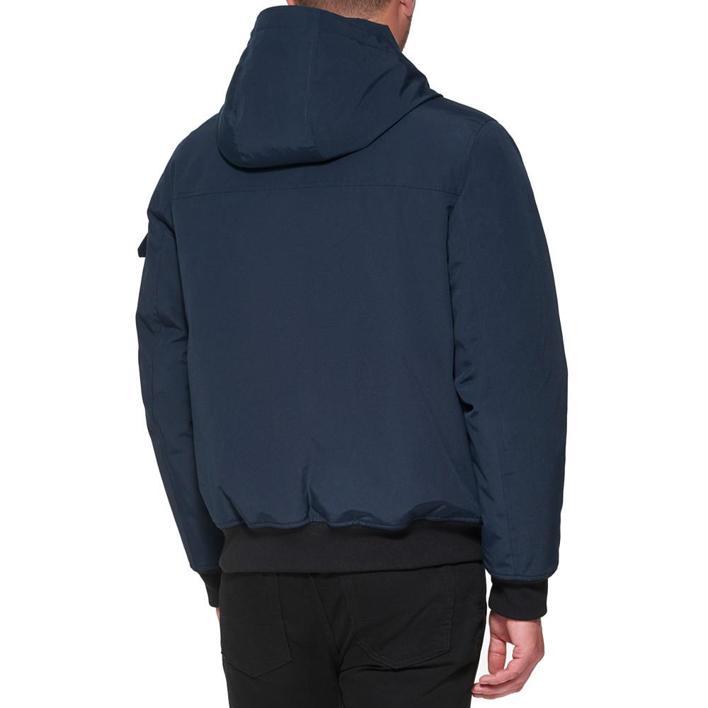 男士运动风连帽-实用保暖夹克商品第5张图片规格展示